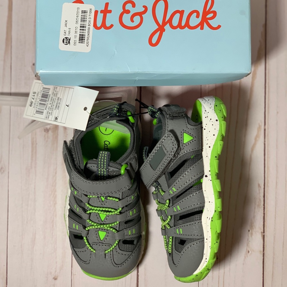 🌈🌤🌝Cat & Jack Toddler Boys Sandals